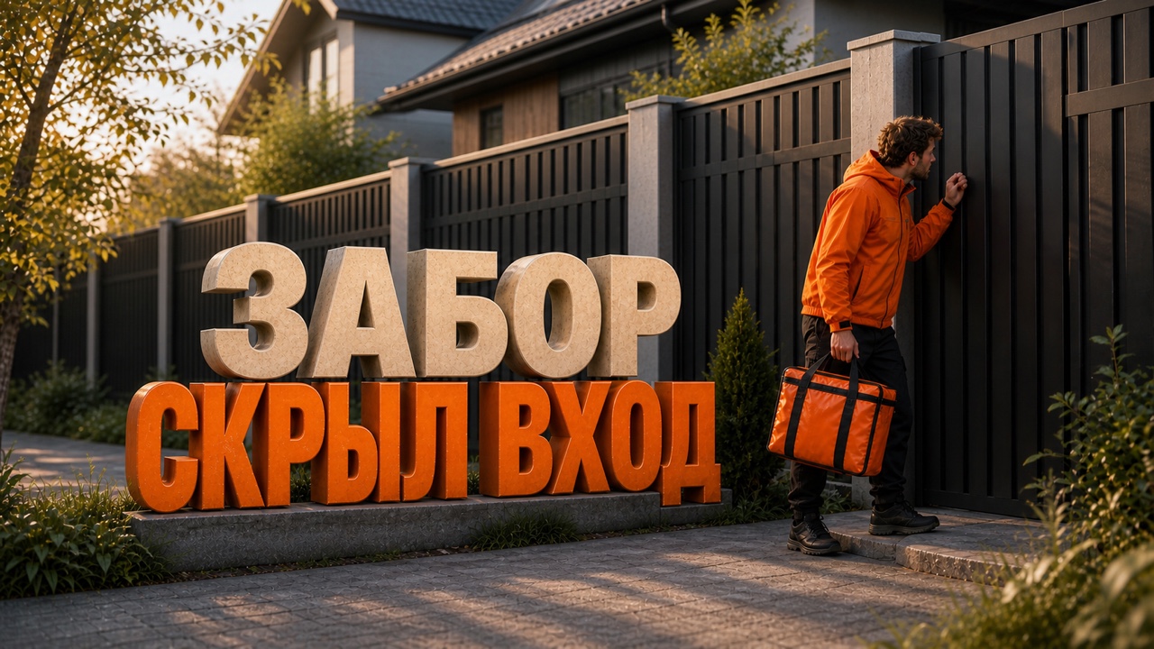 Как курьеру найти частный дом по адресу