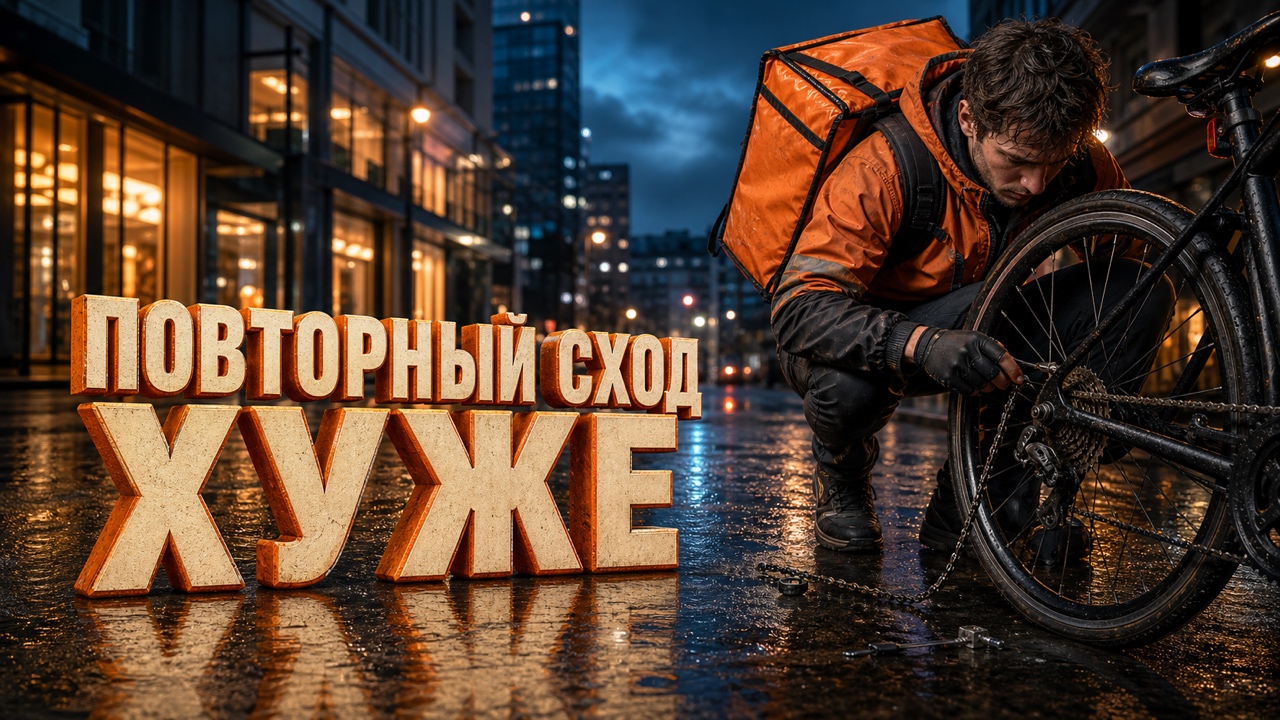 Цепь велосипеда слетает на смене: что проверить курьеру