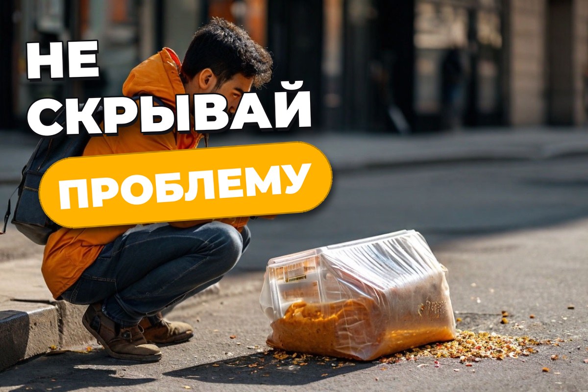 Испортил или повредил заказ: что делать курьеру