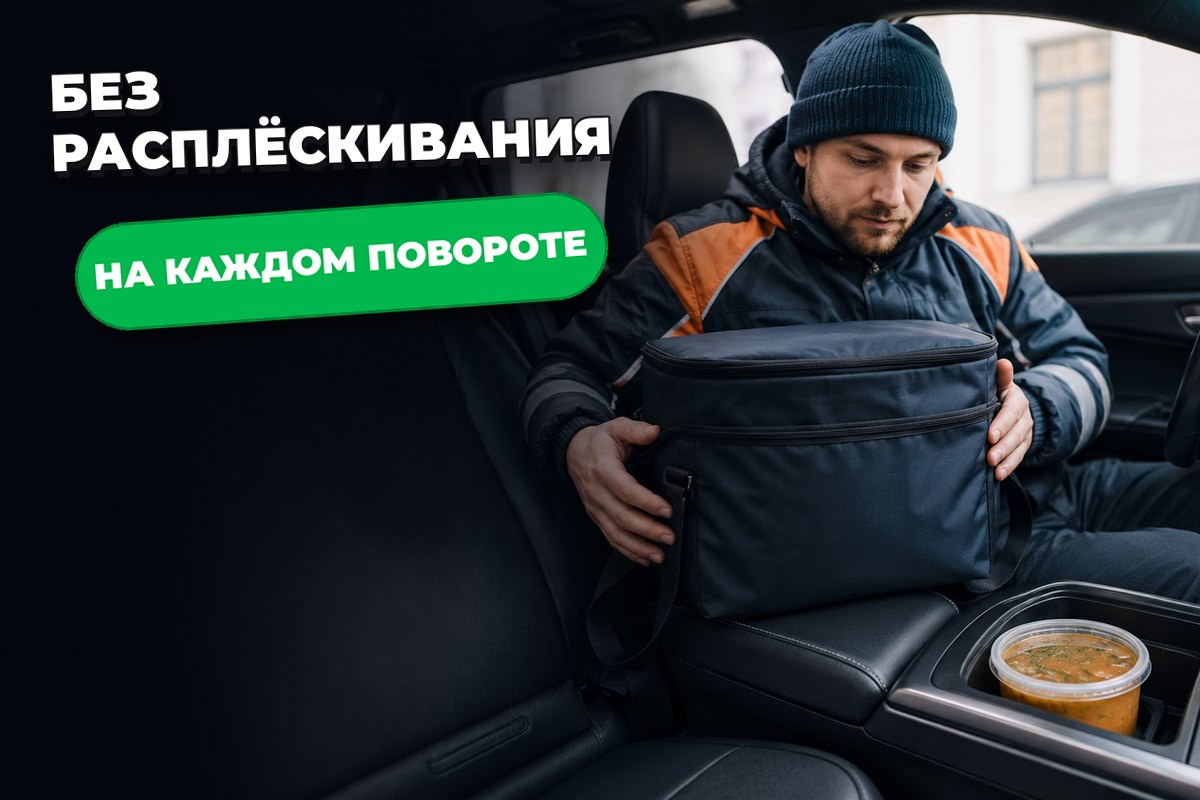 Как довозить суп и жидкие блюда