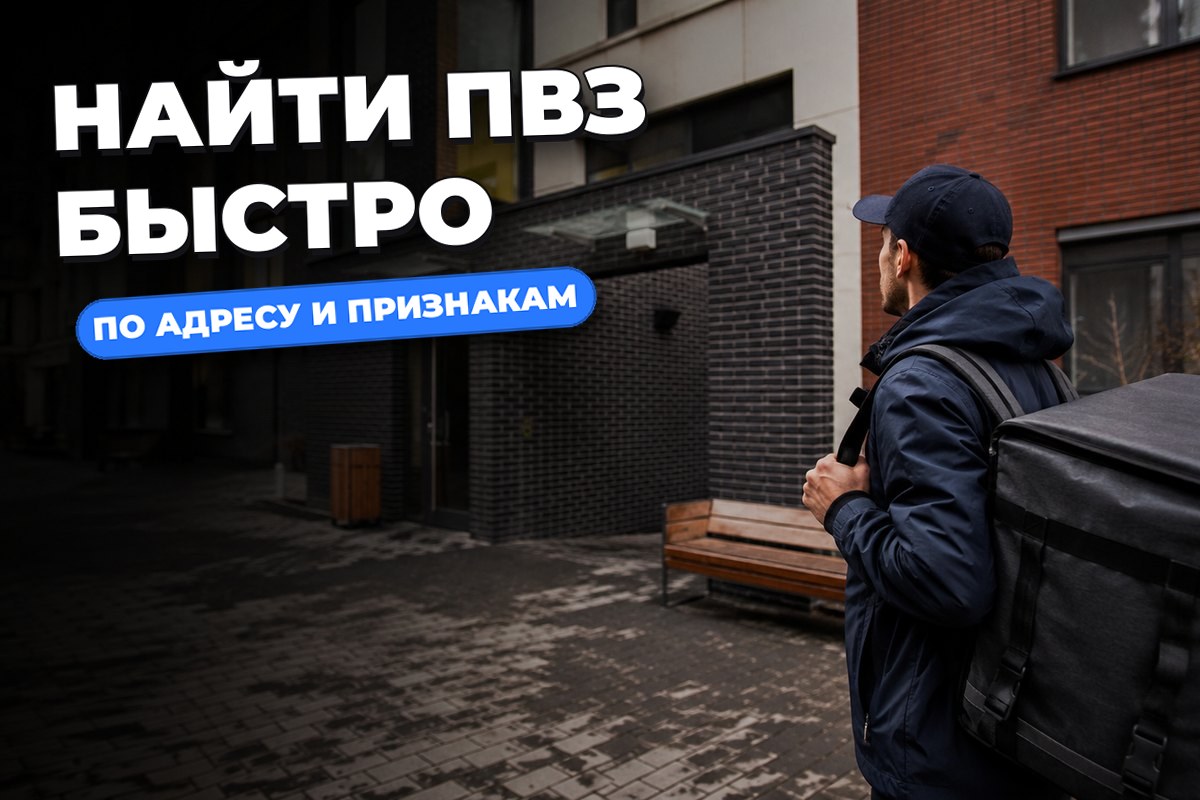 Как найти ПВЗ по адресу и знакам