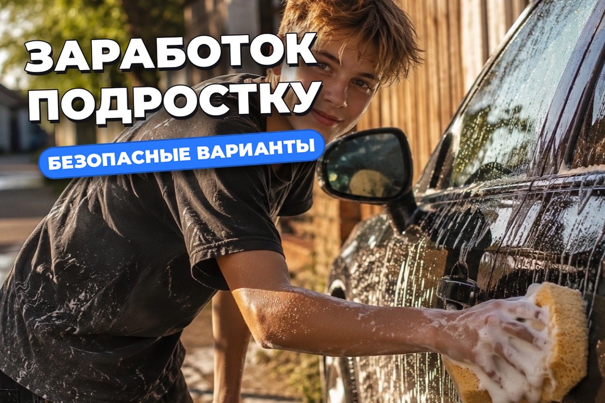 Как заработать подростку 14–17 лет: работа, интернет и безопасность