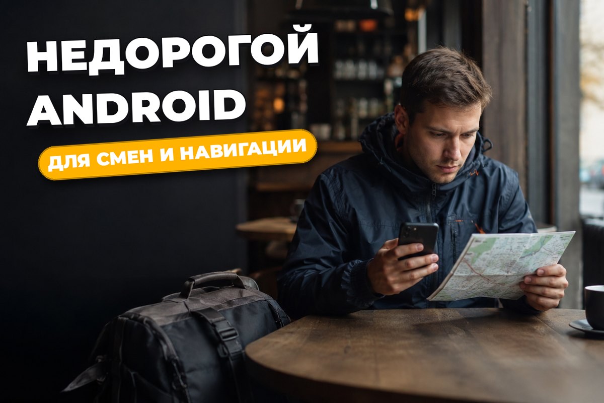 Какой телефон подойдёт курьеру, если нужен недорогой Android