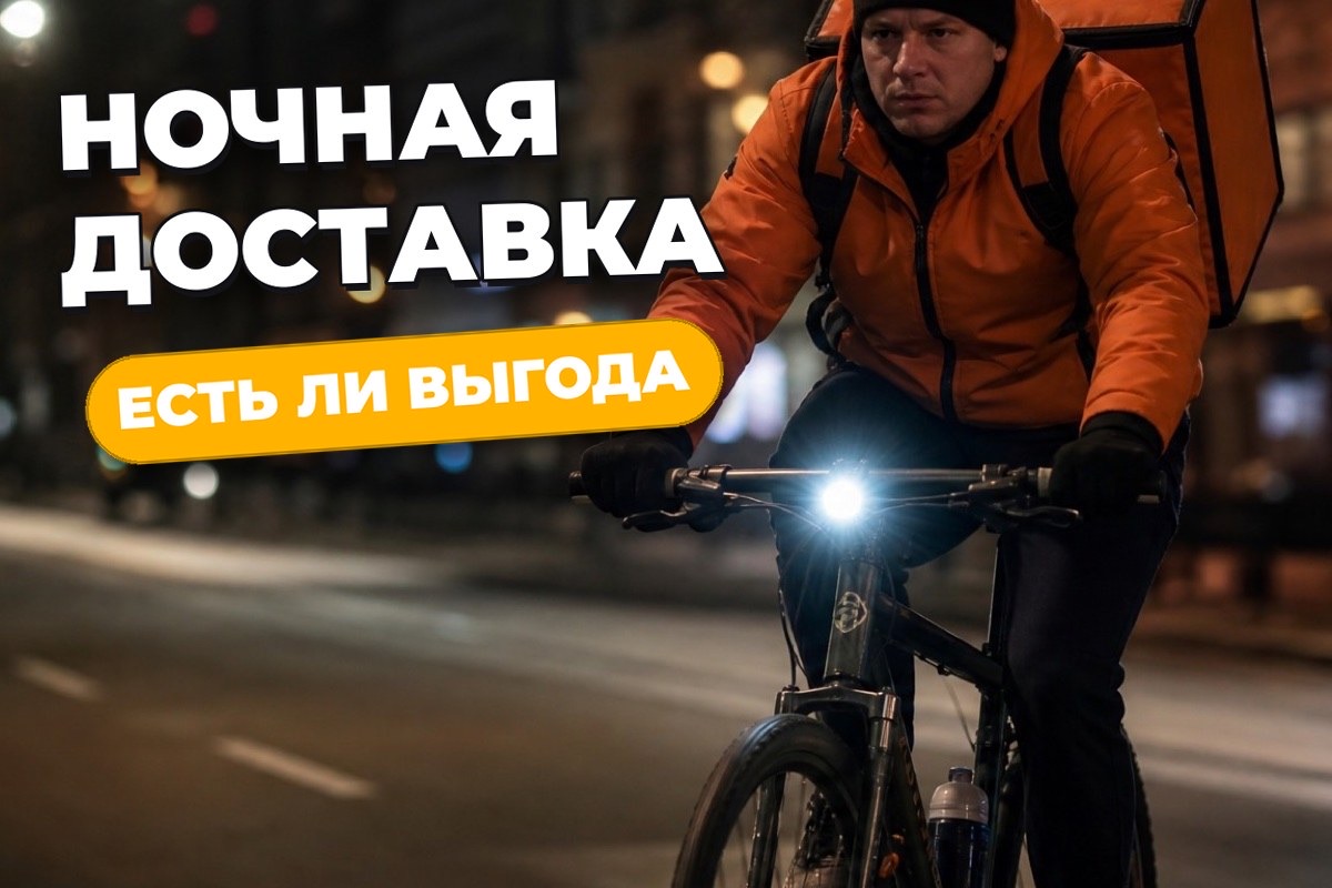 Ночная доставка: как устроена работа курьера ночью и стоит ли она того