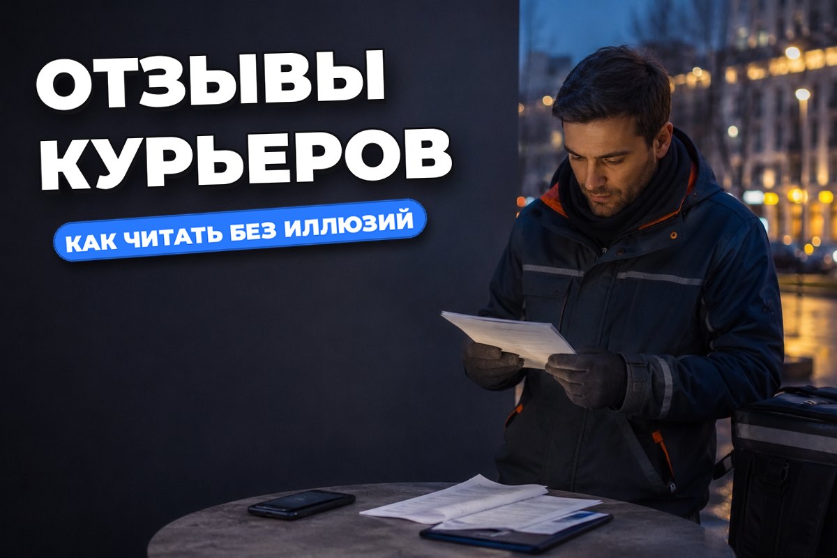 Отзывы курьеров: чему верить в отзывах о работе