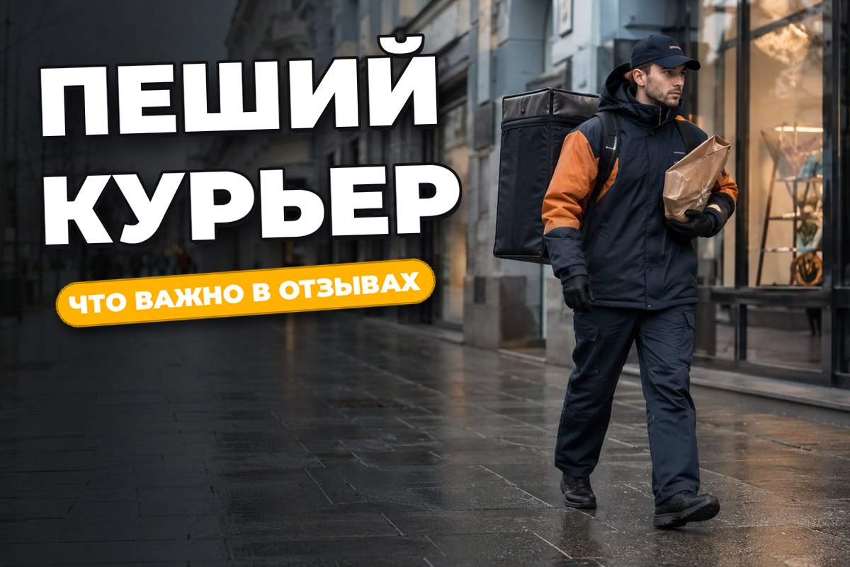 Отзывы о работе пешим курьером: где они помогают принять решение