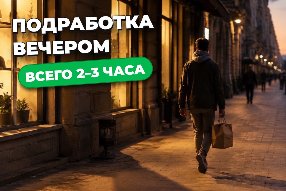 Подработка вечером после основной работы: варианты на 2–3 часа