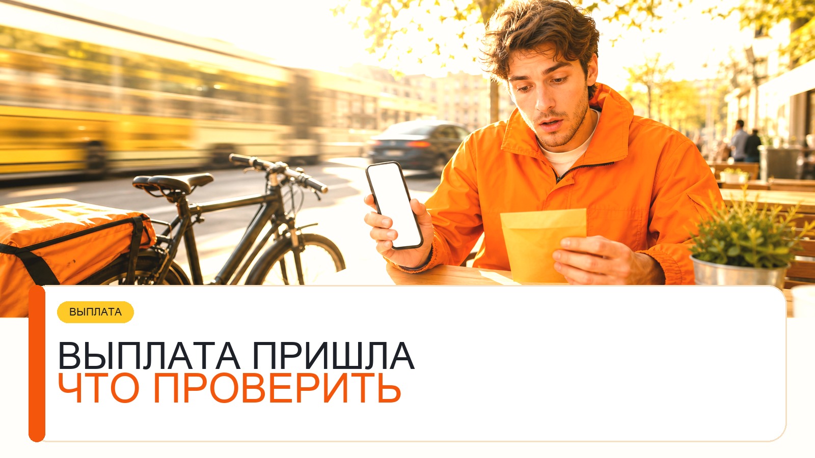 Как проверить выплату курьера после смены