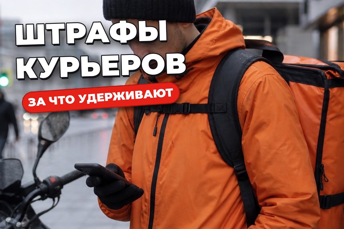 Штрафы курьерам: за что бывают удержания и как их избежать