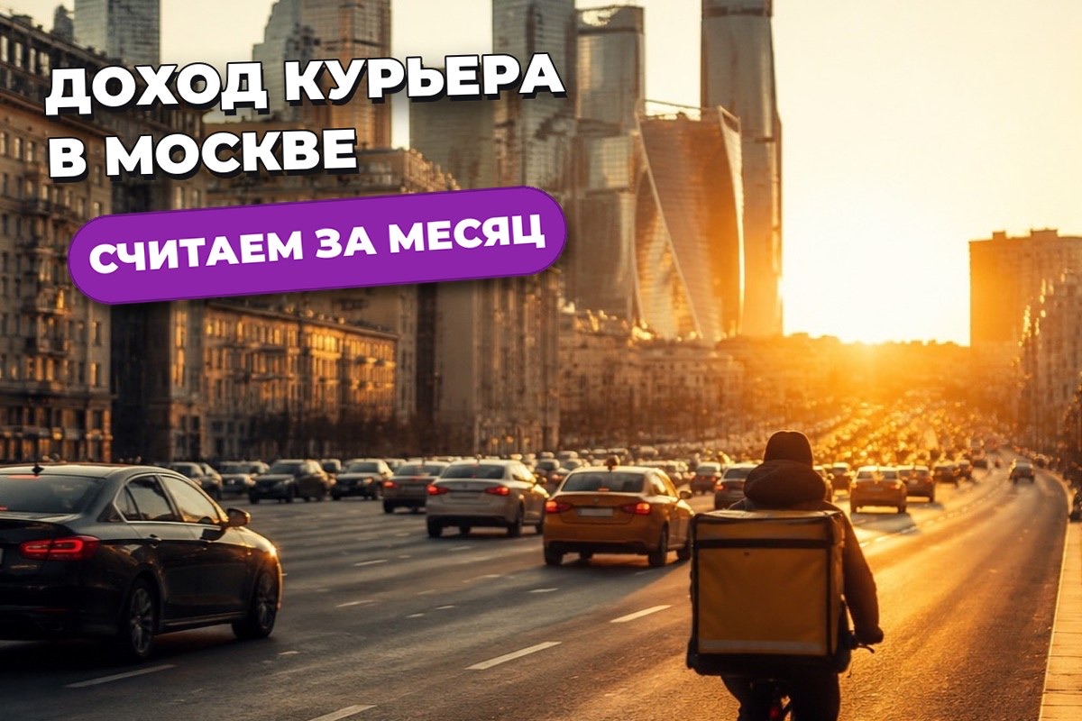 Сколько зарабатывает курьер в Москве: расчёт дохода в 2026 году