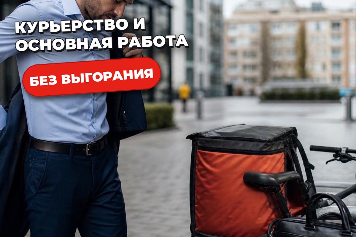 Как совмещать курьерство с основной работой и не выгореть