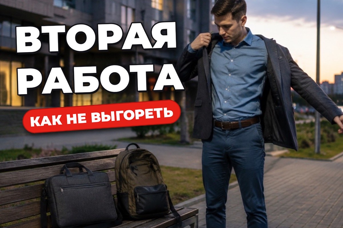 Вторая работа к основной: как оформить и не выгореть