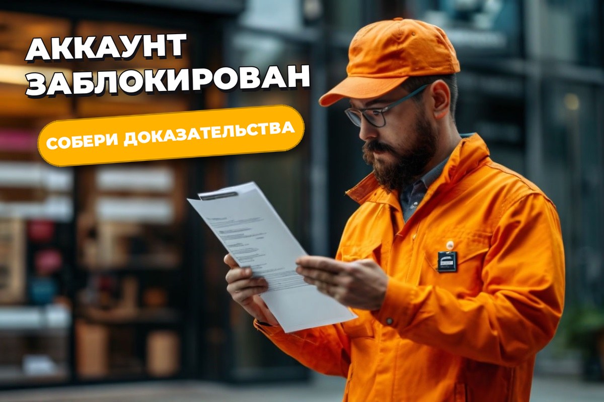 Что написать в поддержку, если заблокировали аккаунт курьера